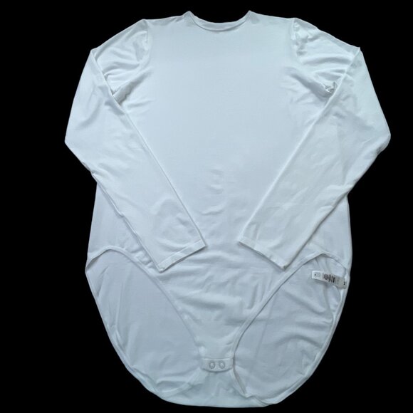 SKIMS Light Essential Dolman Sleeve Bodysuit Marble Womens 4X - Picture 2 of 12